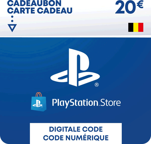 PSN Card 20 EUR - PlayStation Network Belgium Key Code - Instant Activation