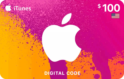 Instant Apple iTunes Gift Card 100 USD USA Access Code