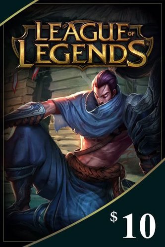 Buy League of Legends Game Card 10 USD