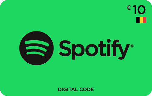 Spotify Gift Card 10 EUR Belgium Key Code - Ready to Play