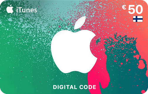 Apple iTunes Gift Card  50 EUR Finland Дигитален Презем - Моментална Испорака