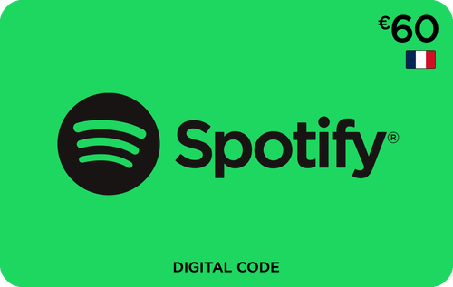 Добијте Spotify Gift Card 60 EUR France