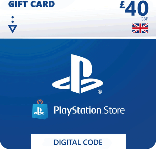 PSN Card 40 GBP - PlayStation Network UK - Online Key Available Now