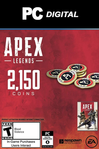 Apex Legends - 2150 Apex Coins PC WW Digital Copy - Instant Activation