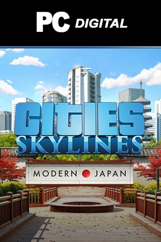 Wapi pa Kununua Cities: Skylines - Content Creator Pack: Modern Japan DLC PC Steam WW Dijitali Msimbo