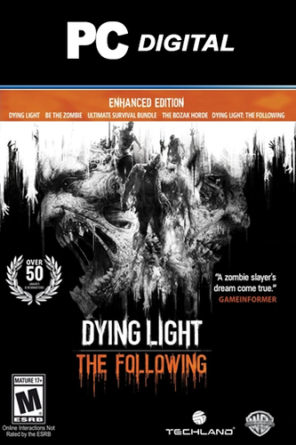 Dying Light: The Following - Enhanced Edition PC (STEAM) WW Nøkkelkode - Øyeblikkelig Aktivering