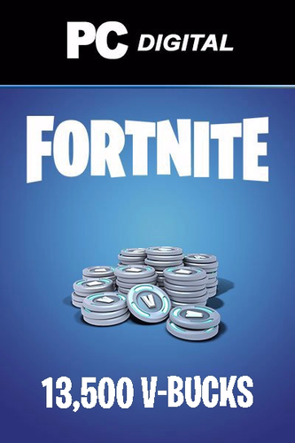Latest Fortnite 13500 V-Bucks PC WW Digital Download In Stock