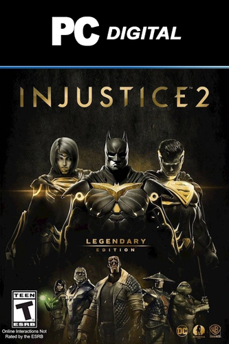 Discounted Injustice 2 Legendary Edition PC (STEAM) WW Gift Card