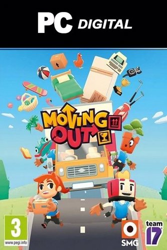 Moving Out PC Steam EU - Authentic Game Code