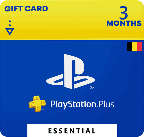 Discounted PlayStation Plus Essential 3 Months Belgium Game Key