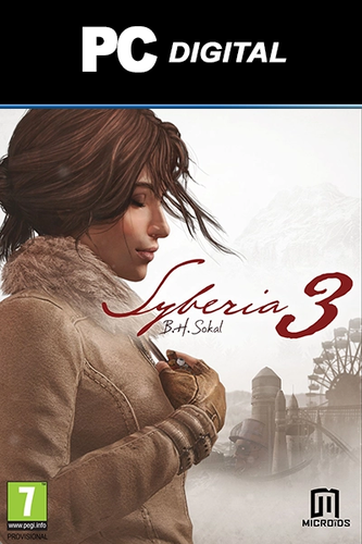 Syberia 3 PC (STEAM) WW Kadi ya Zawadi - Mpango Bora Inakadiriwa