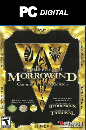 The Elder Scrolls III: Morrowind GOTY Edition PC (STEAM) WW Key Code - Instant Activation