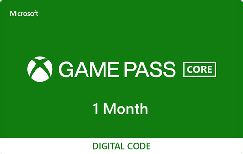 Xbox Live Gold - Xbox Game Pass Core 1 Month WW Más Reciente Clave de Juego Disponible