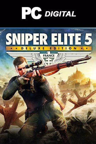 Best Place to Get Sniper Elite 5 Deluxe Edition PC (STEAM) EU Digital Code