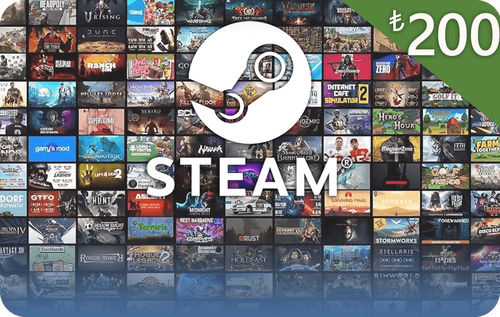 Where to Buy Steam Gift Card 200 TRY Turkey Online Key