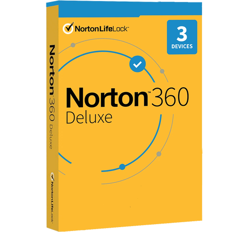 Norton 360 Deluxe 1 Year / 3 Devices + 25 GB Cloud Storage Subscription EU Digital Download - Instant Delivery