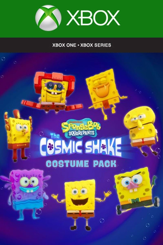 SpongeBob SquarePants: The Cosmic Shake - Costume Pack Xbox One/Xbox Series WW Yeni Oyun Anahtarı Mevcut