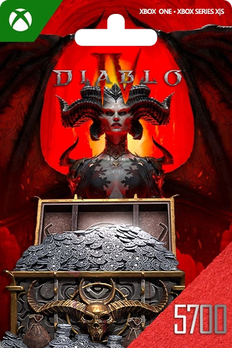 Haraka Diablo IV - 5700 Platinum Voucher Xbox One / Xbox Series X|S Ufunguo wa Dijitali