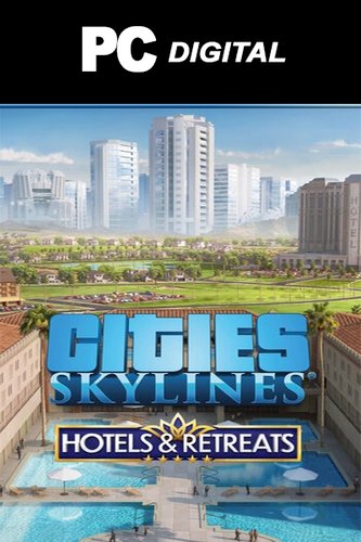 Cities: Skylines - Hotels & Retreats DLC PC (STEAM) WW ඩිජිටල් යතුර - ආරක්ෂිත සාප්පුව