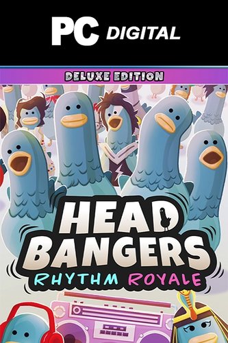 Headbangers: Rhythm Royale Deluxe Edition PC (STEAM) EU/NA Toleo la Dijitali - Uwasilishaji wa Haraka