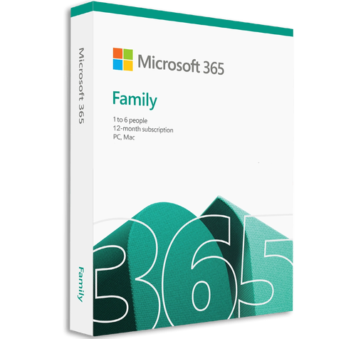 Microsoft Office 365 Family PC/Mac - 6 Devices 12 Months EU Gift Card - Lowest Price Online
