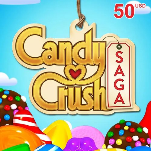 Cheap Candy Crush Gift Card 50 USD US Game Key