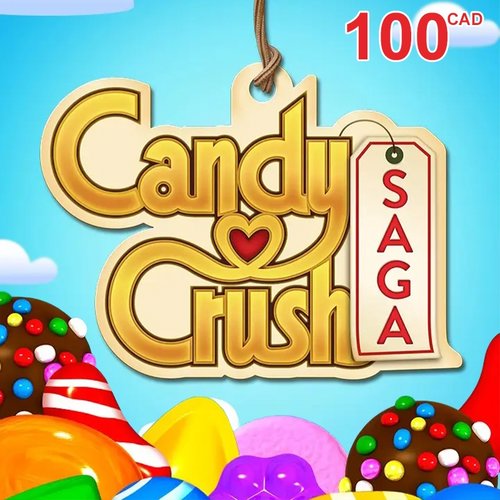 Candy Crush Gift Card 100 CAD CA Digital Code - Available Now
