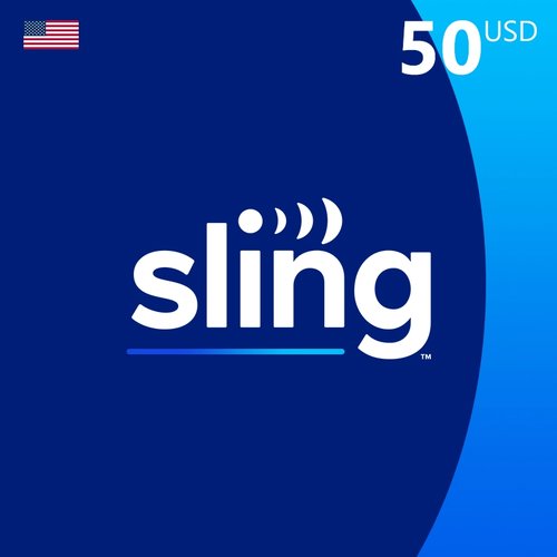 Cheap Sling TV 50 USD US Gift Card Game Key