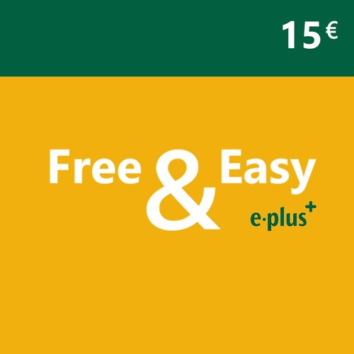 Free&Easy 15 EUR Direct Top Up Germany Digital Edition - Secure Purchase