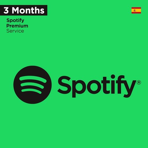 Official Spotify 3 Months Spain Gift Card