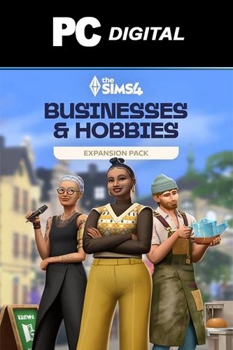 The Sims 4: Businesses & Hobbies Expansion Pack DLC PC (EA app) - Official Digital Key